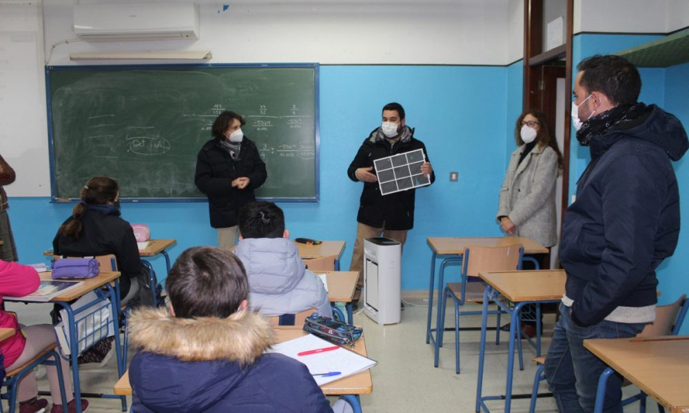 Filtros HEPA H13 en todos los centros educativos de Gines