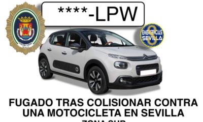 Buscan un coche que se da a la fuga tras atropellar a un anciano en Sevilla